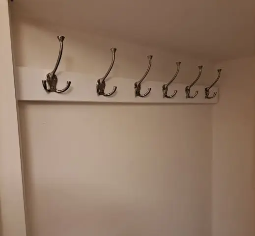 Coat rack installation job